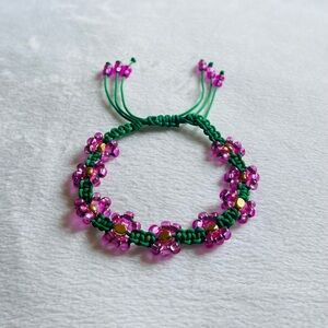 Brand New Adorable Beaded Threaded Bracelet